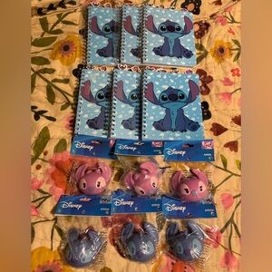 Disney Stitch Kids Stationary Lot ~ NEW